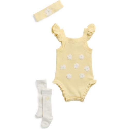 Nicole Miller Kids' 3-Piece Bodysuit, Headband & Socks Set | Nordstromrack