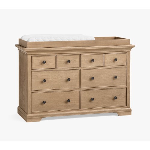 Larkin 8-Drawer Dresser & Topper Set - Seadrift