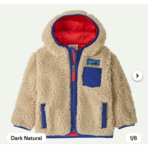 Patagonia Baby Retro-X® Fleece Hoody