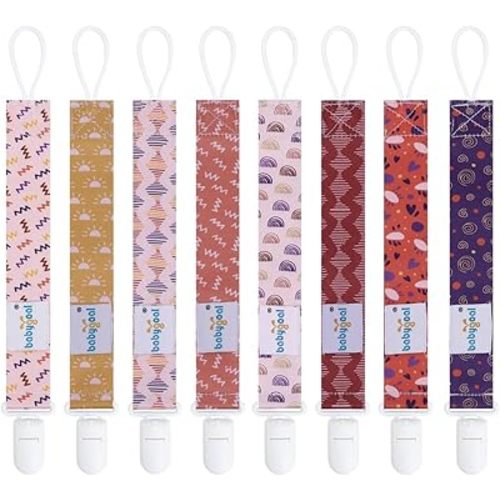 babygoal Baby Pacifier Clips 8 Pack 8PB26