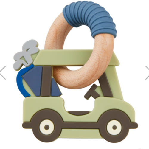 Golf Cart Silicone Teether | Mud Pie