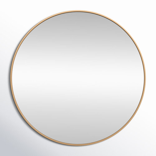 RE/FINE™ Sabine Metal Round Wall Mirror & Reviews | Wayfair