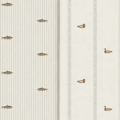 Oilo Trout & Mallard Duck | Crib Sheet 2-Pack