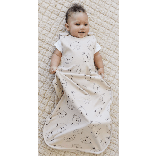 4 Season® Ultimate Baby Sleep Bag, Merino Wool & Organic Cotton, Teddy Bear