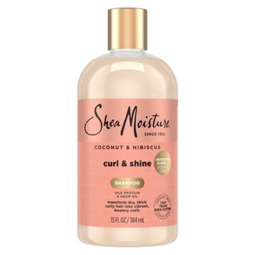 SheaMoisture Coconut & Hibiscus Curl & Shine Shampoo For Thick Curly Hair