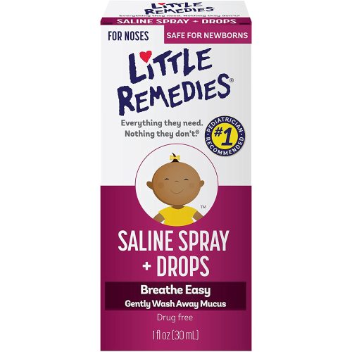 Little Remedies Little Noses Saline Spray/Drops, 1 Ounce