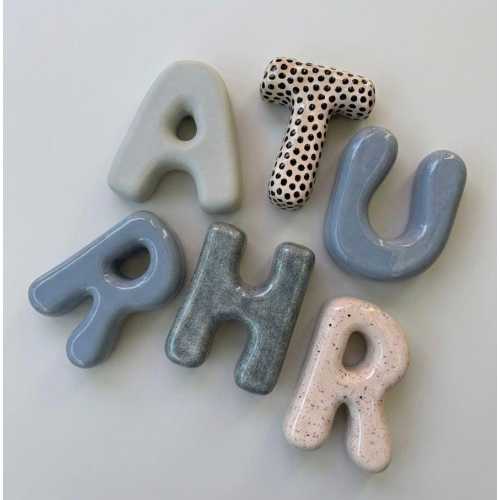 Personalized Name Sign - Ceramic Bubble Letter