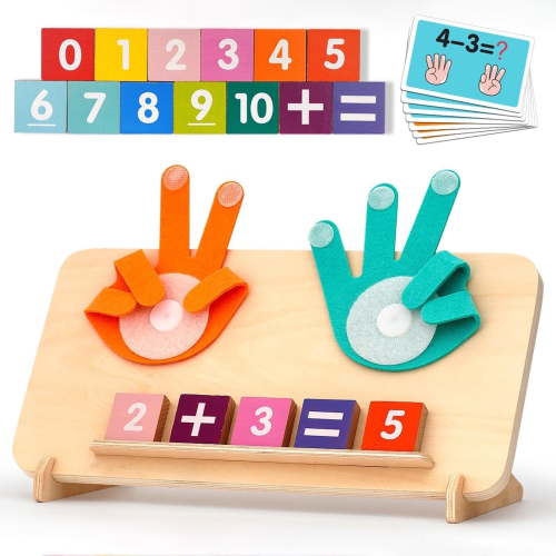 Montessori Toys for 3 4 5 6 Year Old,Preschool Learning Toys for Toddlers age 2-4,Educational Math manipulatives Number Counting Blocks for Kids,Birthday Christmas Stocking Stuffers for Boys Girls