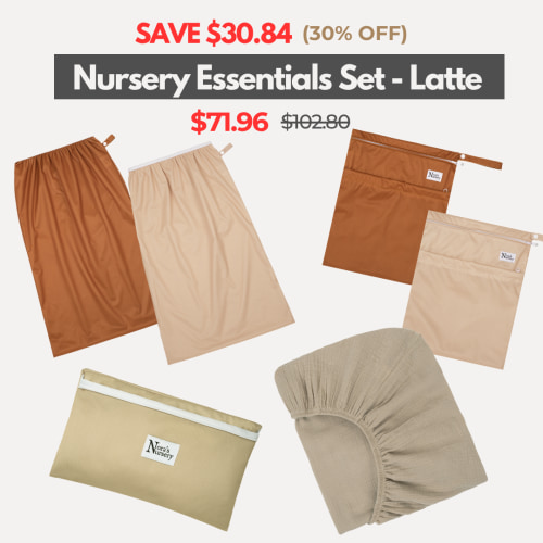 Nursery Essentials Set - Latte