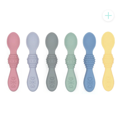 Baby Silicone Spoons | First Stage Infant Spoons