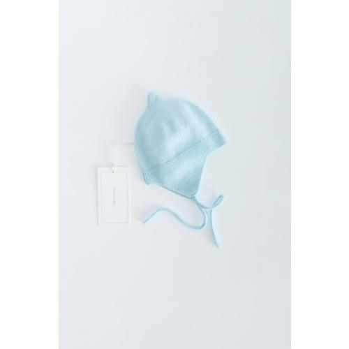 ZARA TIMELESS - 100% CASHMERE BONNET - Sky blue | ZARA United States