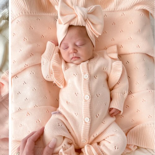 CLASSIC KNIT ROMPER | PRIMROSE