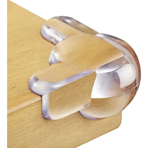 Corner Protectors for Baby (12 Pack) - Patented - New & Improved Edge Protector for Baby – Transparent Corner Protectors - Baby Safety Products to Baby Proof Corners and Edges