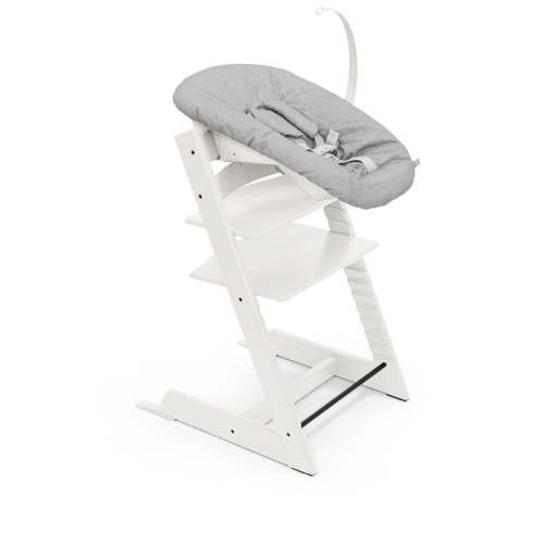 Stokke Tripp Trapp Chair Newborn Bundle - White/Grey