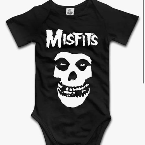 DOQOSESHY Cute Misfits Baby Climbing 0-24 Months Bodysuit Unisex Breathable Toddler Rompers