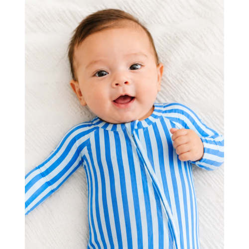 Birdie Bean Blue Stripes Convertible Romper – The Beanstalk Boutique