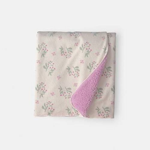 Baby Carter's Floral Plush Blanket