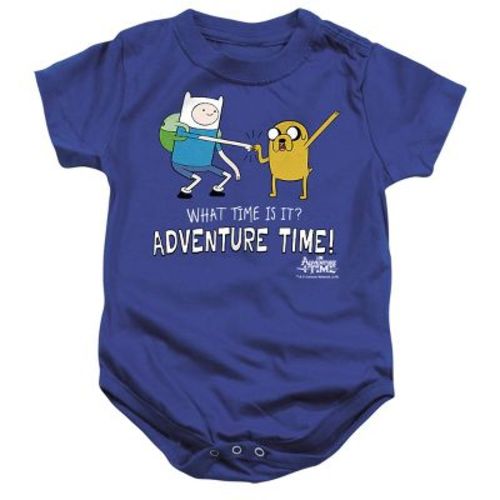 Baby Adventure Time Fist Bump Infant Bodysuit Royal Blue 12 Months