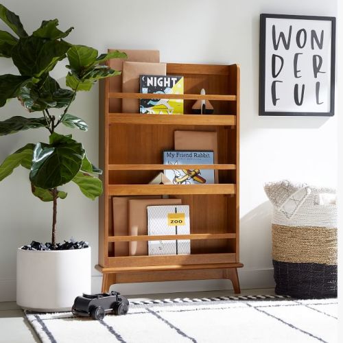 Mid-Century Bookrack (30") - Acorn