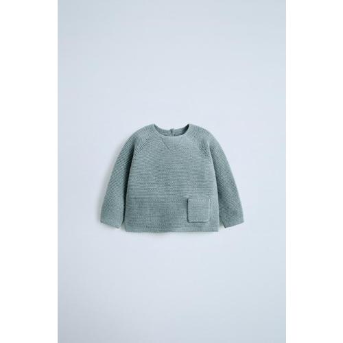 KNIT SWEATER WITH POCKET