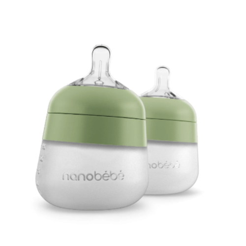 Nanobébé Flexy Silicone Sage Green