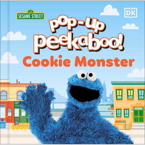 Pop-Up Peekaboo! Sesame Street Cookie Monster, Board Book