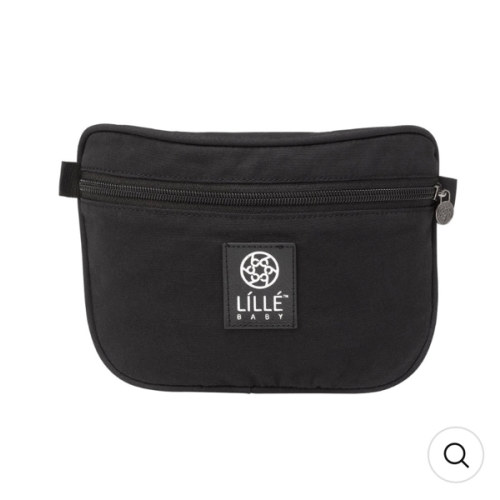 Pocket Pouch Universal Baby Carrier Pocket - Black