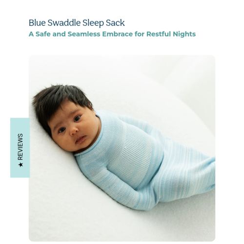 Blue Swaddle Sleep Sack – Swaddelini