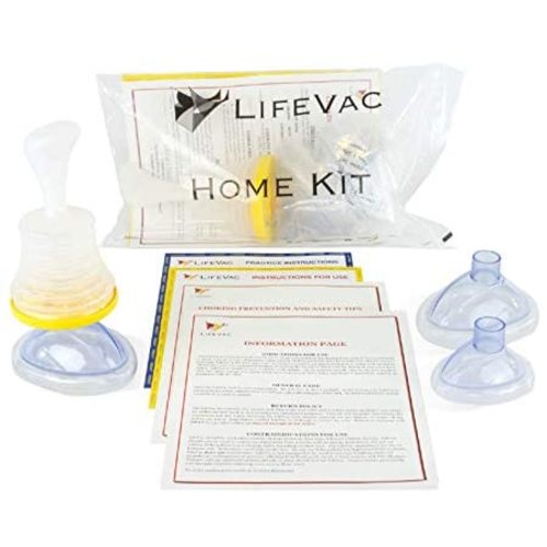 LifeVac - Choking Rescue Device Home Kit for Adult and Children First Aid Kit, Portable Choking Rescue Device, First Aid Choking Device