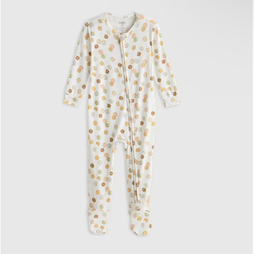 Bamboo Footie Pajama - Baby in Yummy Donuts