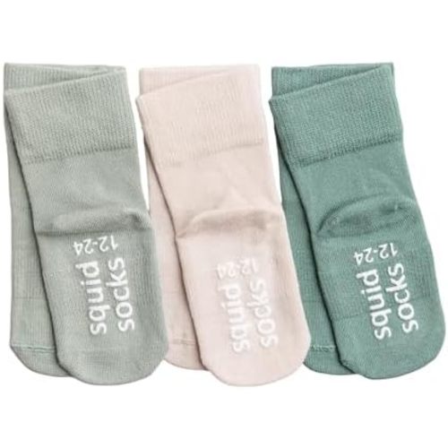 squid socks Viscose from Bamboo Socks for Kids - US Age 0-6M to 2T-3T