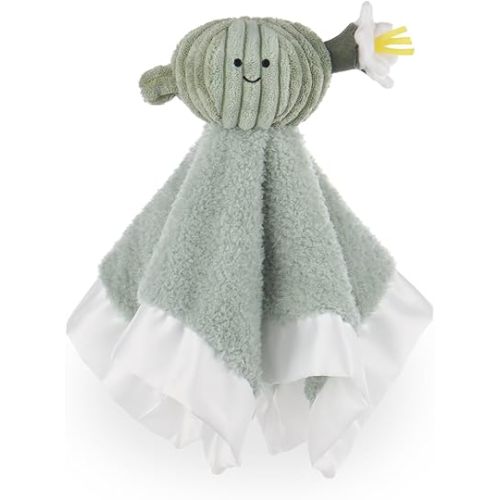 Apricot Lamb Cactus Ball Security Blanket for Babies, Soft Loveys for Baby Boy and Girl, 14 Inches for Infant and Toddlers