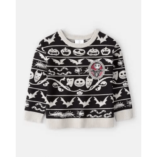 Boys The Nightmare Before Christmas Long-Sleeve Sweater - Black | Carter's