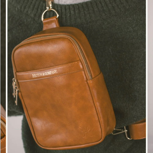 The Mini Mae diaper bag in BROWN – Higton