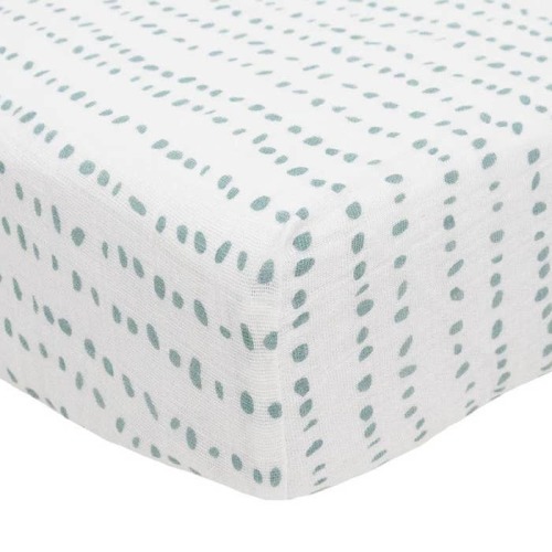 Cotton Muslin Crib Sheet