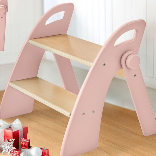 Bobike Foldable Bamboo Sturdy 2-step Toddler Step in PINK - TikTok Shop
