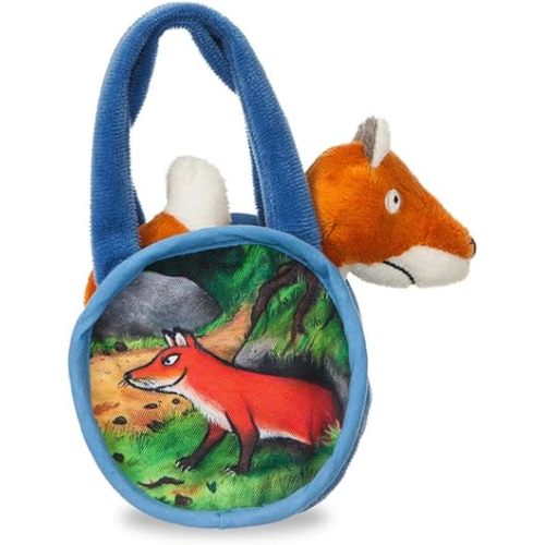 AURORA, Official Merchandise, 61050, The Gruffalo Fox Fancy Pal, Soft Toy, Brown & Blue