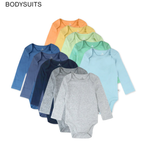 10-Pack Organic Cotton Long Sleeve Bodysuits | Honest Baby Clothing