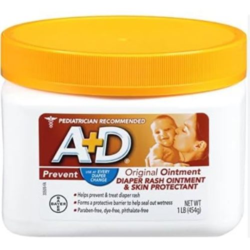 A&D Original Diaper Ointment Jar, (1lb)