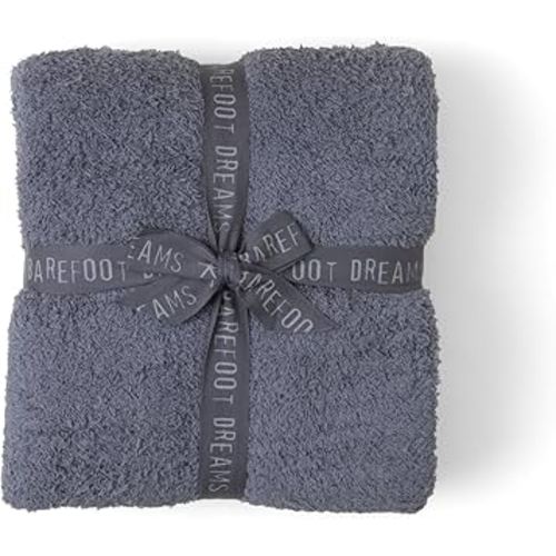 Barefoot Dreams® CozyChic® Throw, Graphite, 54"x72"