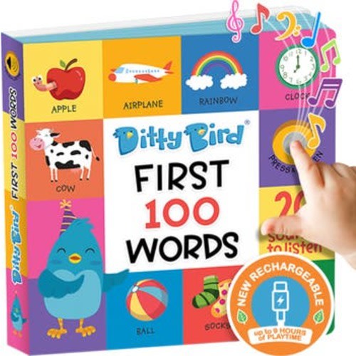 Kids' First 100 Words Interactive Sound Book