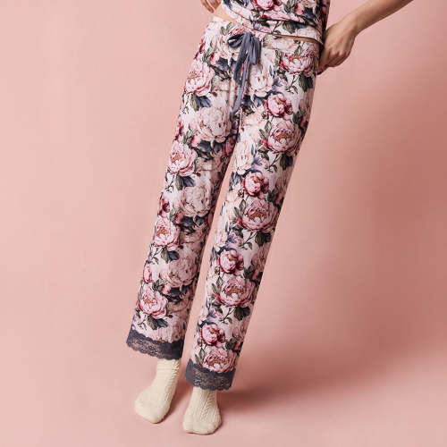 Aster Women's Lace Pajama Pants