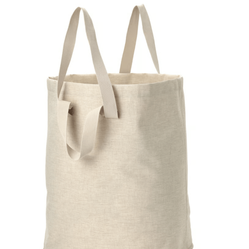 Laundry bag, beige, 26 gallon