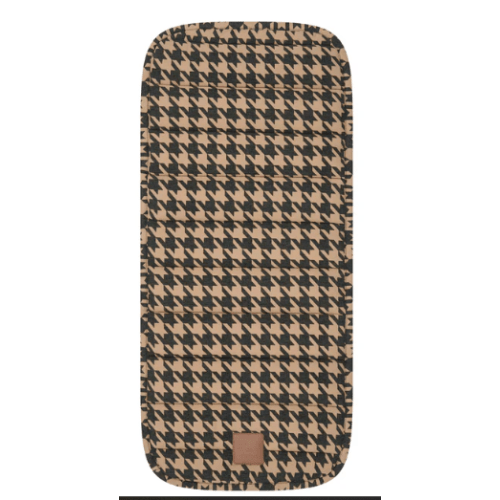 Black Houndstooth Universal Linen Bassinet Liner
