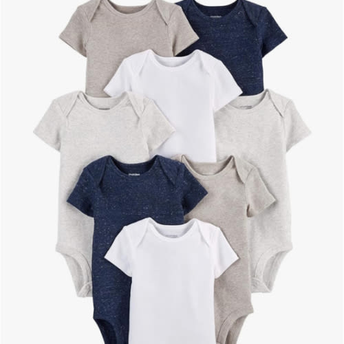 Simple Joys by Carter's Baby 8-Pack Short-Sleeve Bodysuit