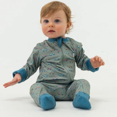 Baby Zip Up - Vintage Cruiser – BURLEBO