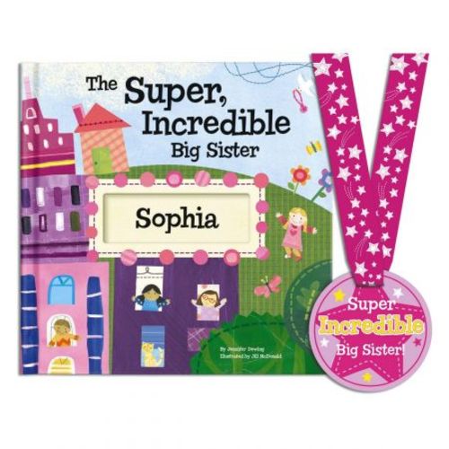 The Super Incredible Big Sister Personalized Storybook