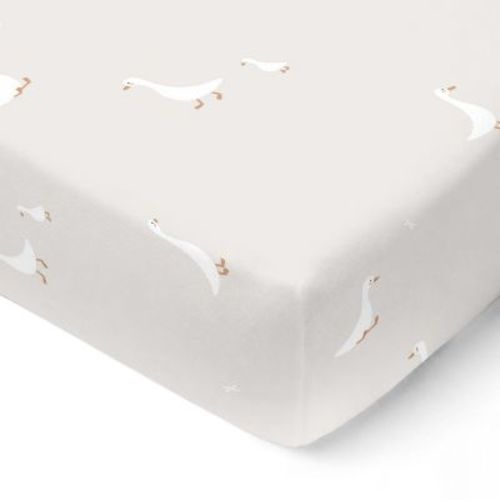 günamüna® Baby Crib Sheet - Goose