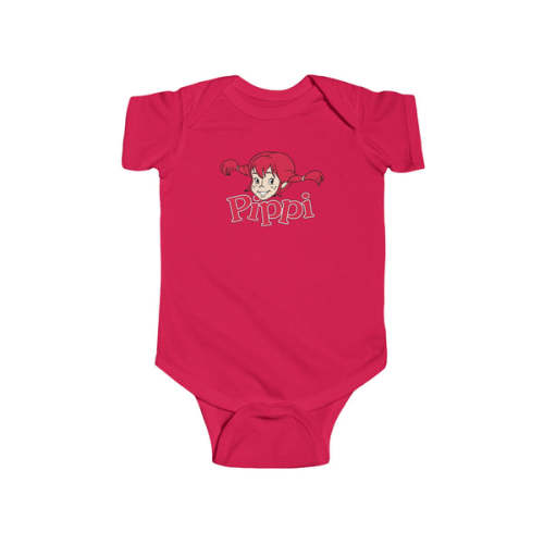 Pippi Longstocking Infant Fine Jersey Bodysuit