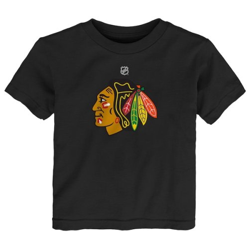 Chicago Blackhawks Outerstuff Toddler Primary Logo T-Shirt - Black